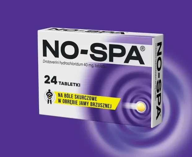 Tabletki rozkurczowe no-spa 40 mg