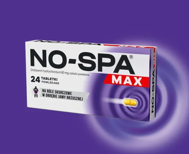 Tabletki rozkurczowe no-spa max 80 mg